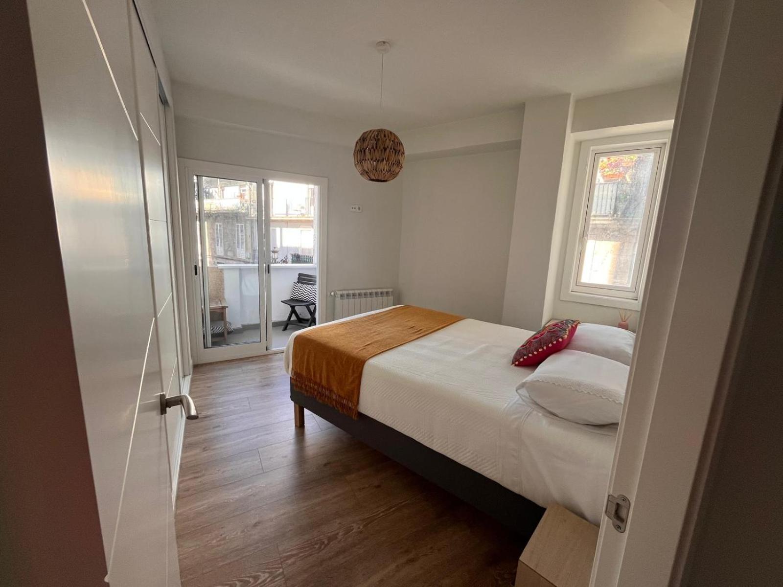 Progreso 3 Hab Con Parking Apartman Vigo Kültér fotó